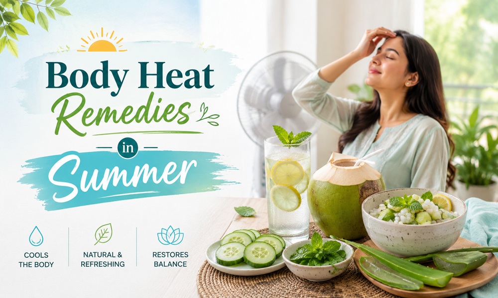 Body Heat in Summer: An Ayurveda-Backed Guide to 20 Remedies That Cool You From the Inside Out body heat remedies in summer